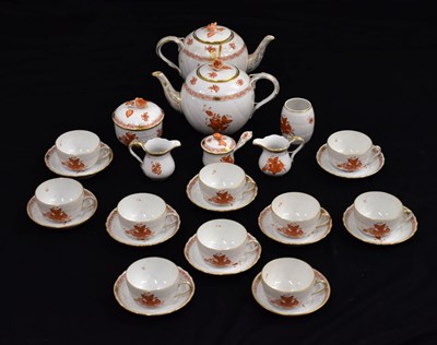 Lot 313 - Herend, Hungary - Part tea service