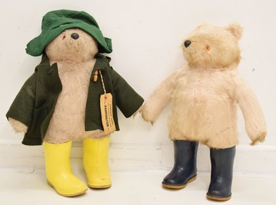 Lot 257 - Two Gabrielle Designs golden mohair 'Paddington' bears