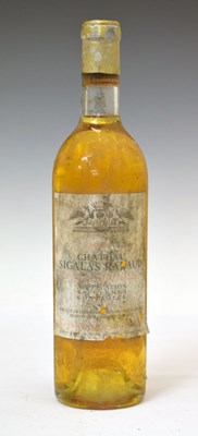 Lot 362 - Château Sigalas Rabaud, Sauternes 1967, Sauternes