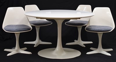 Lot 481 - Maurice Burke for Arkana - Circa 1960s extending Tulip table