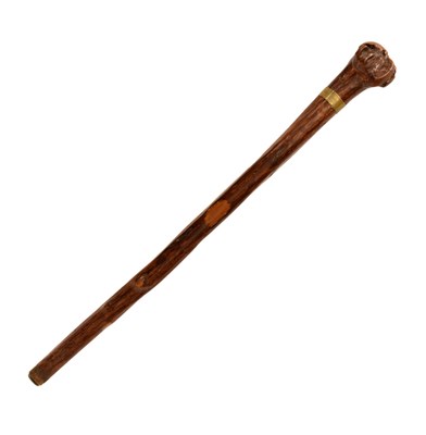 Lot 252 - Late 19th century Pacific Islands waka club