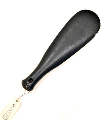 Lot 251 - 19th century Maori warrior hardstone war club (Patu Onewa)