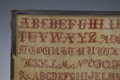Lot 221 - Bristol orphanage Victorian needlework sampler