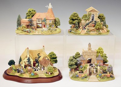 Lot 300 - Lilliput Lane - Four boxed limited edition models