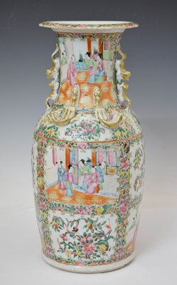 Lot 309 - Chinese famille rose porcelain vase
