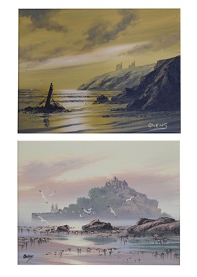 Lot 379 - David 'Owens' Dyer (1947-2006) - Two oils
