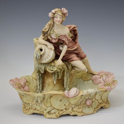 Lot 291 - Royal Dux centrepiece