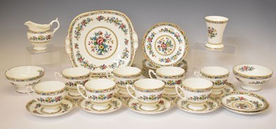 Lot 305 - Coalport 'Ming Rose' teawares