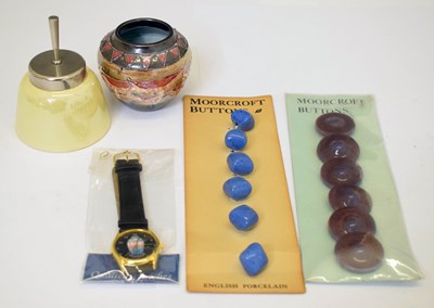 Lot 640 - Moorcroft - Glue pot, etc