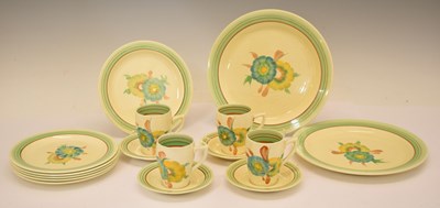 Lot 307 - Wilkinson 'Honey Dew' part coffee set