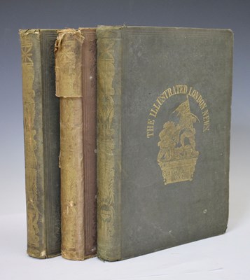 Lot 338 - The Illustrated London News - Three volumes, 1857-1861
