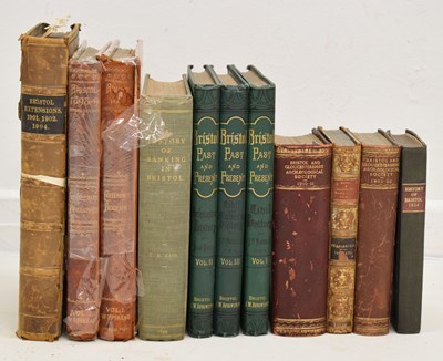 Lot 336 - Bristol Interest - Collection of late 19th / early 20th century Bristol related books