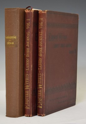 Lot 337 - 'Enquire Within Ladies' Home Journal', two volumes, etc