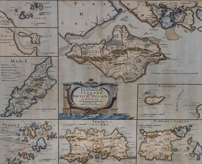 Lot 383 - Robert Morden (fl. 1668-1703) ‘The Smaller Islands of the British Ocean’