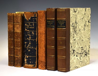 Lot 370 - Seyer's Memoirs of Bristol, Fosbrooke's History of Gloucester, etc