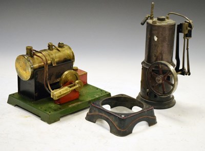 Lot 370 - Latima productions plane model L.5. stationary steam engine