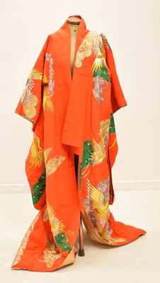 Lot 682 - Japanese wedding kimono (uchikake)