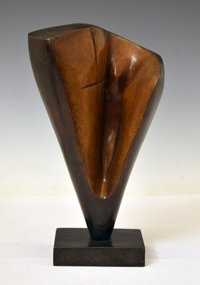 Lot 363 - Marzia Colonna (Italian-British, b.1951) - Bronze abstract sculpture - 'Creation II'