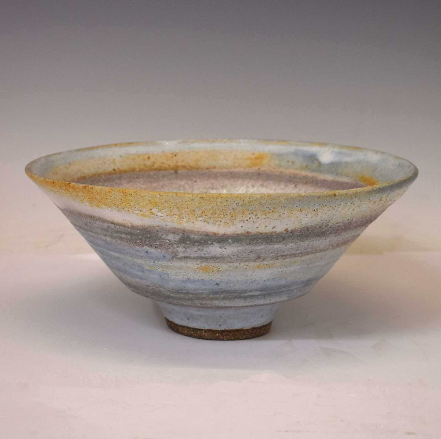 Lot 450 - Dame Lucie Rie (1902-1995), bowl of flared conical form