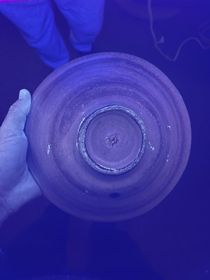 Lot 450 - Dame Lucie Rie (1902-1995), bowl of flared conical form