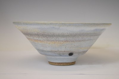 Lot 450 - Dame Lucie Rie (1902-1995), bowl of flared conical form