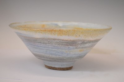 Lot 450 - Dame Lucie Rie (1902-1995), bowl of flared conical form