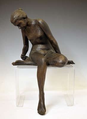 Lot 460 - Vanessa Marston (b.1951) - Limited edition bronzed resin figure