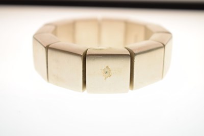 Lot 72 - Gun Thor (Swedish) 'Keystones' silver bracelet