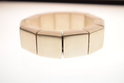 Lot 72 - Gun Thor (Swedish) 'Keystones' silver bracelet