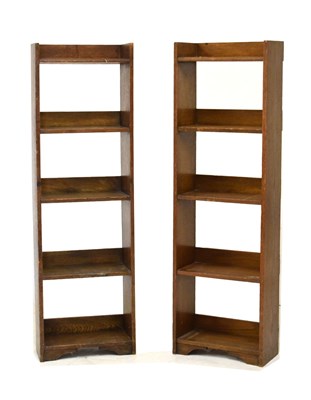 Lot 684 - Two open bookcases