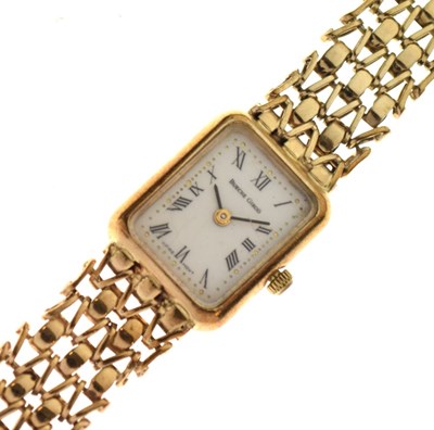 Lot 125 - Beuche Girod - Lady's 9ct gold wristwatch