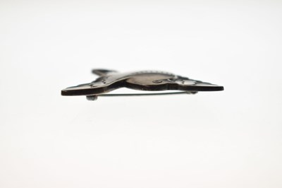 Lot 75 - Georg Jensen silver bird brooch No.320