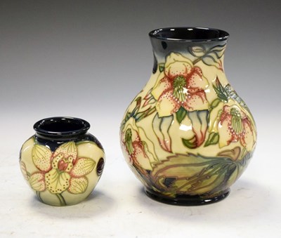 Lot 389 - Moorcroft Portelet Bay vases