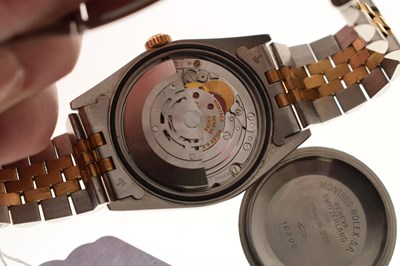 Lot 80 - Rolex - Gentleman's Oyster Perpetual Datejust bracelet watch, ref 16233