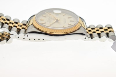 Lot 80 - Rolex - Gentleman's Oyster Perpetual Datejust bracelet watch, ref 16233