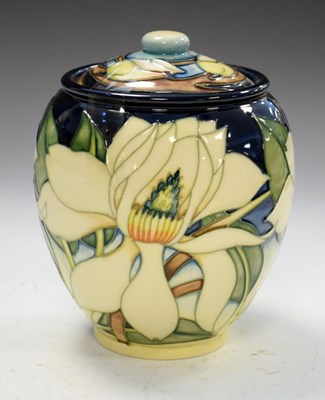 Lot 385 - Moorcroft Paradise Flower pattern ginger jar Emma Bossons