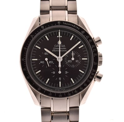 Lot 86 - Omega - Gentleman's Speedmaster Professional 'Moonwatch' chronograph
