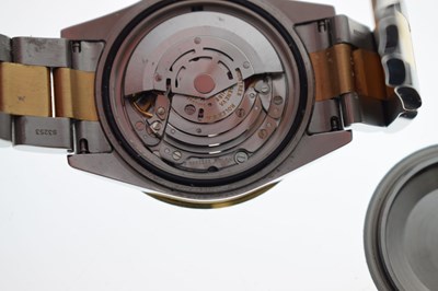 Lot 79 - Rolex - Gentleman's Submariner two-tone stainless steel bracelet watch, ref.16613