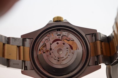 Lot 79 - Rolex - Gentleman's Submariner two-tone stainless steel bracelet watch, ref.16613
