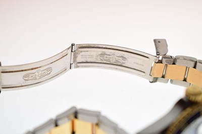 Lot 79 - Rolex - Gentleman's Submariner two-tone stainless steel bracelet watch, ref.16613