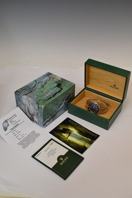 Lot 79 - Rolex - Gentleman's Submariner two-tone stainless steel bracelet watch, ref.16613
