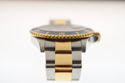 Lot 79 - Rolex - Gentleman's Submariner two-tone stainless steel bracelet watch, ref.16613