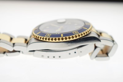 Lot 79 - Rolex - Gentleman's Submariner two-tone stainless steel bracelet watch, ref.16613