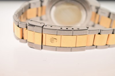 Lot 79 - Rolex - Gentleman's Submariner two-tone stainless steel bracelet watch, ref.16613