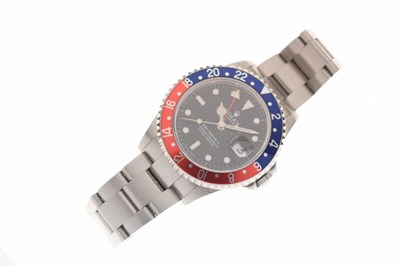 Lot 77 - Rolex - Gentleman's GMT Master II Superlative Chronometer, ref.16710