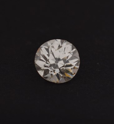 Lot 76 - Diamond, loose, modern round brilliant cut, calculated weight approx 1.0 carat