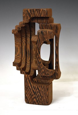 Lot 462 - Brian Willsher (1930-2010) – Untitled, 1978 - carved hardwood sculpture