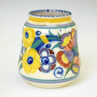 Lot 604 - Poole pottery vase