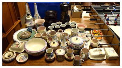 Lot 740 - Quantity of Denby and Poole pottery