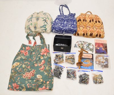 Lot 497 - Collection of lace making equipment